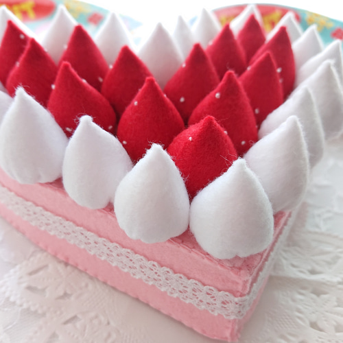☆受注製作☆百日祝いケーキ お食い初めケーキ ハートケーキ