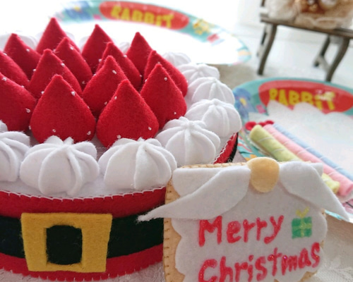 フェルトケーキ　36個セット　クリスマスプレゼント 1_858dcd7849b1e73fc443e6da2c11