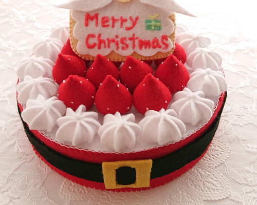 フェルトケーキ　36個セット　クリスマスプレゼント フェルトケーキ 36個セット クリスマスプレゼント フェルトケーキ36個