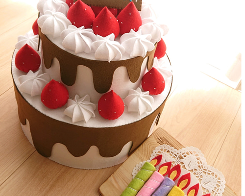 のんページ＊フェルトケーキ ebb7723075bcf73dd7801b9ad8d670
