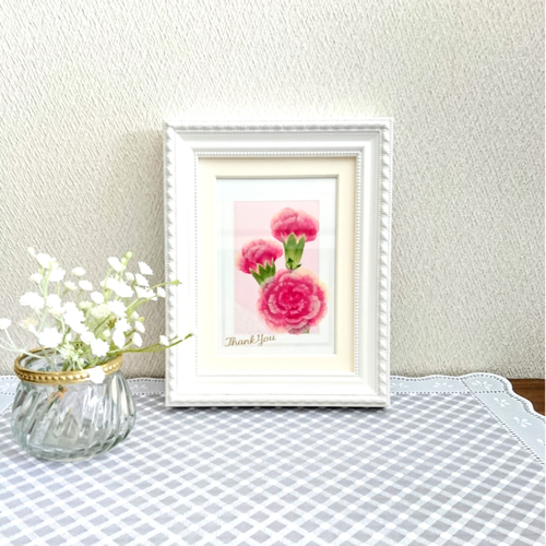 お値引き価格】押し花アート額 【タテ45cm×ヨコ54cm】