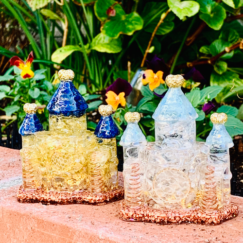 白蛇抜け殻入り＊お城のオルゴナイト その他雑貨 さくらはうす 通販