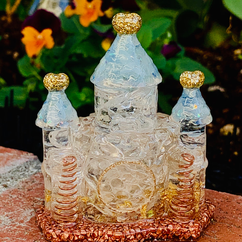 白蛇抜け殻入り＊お城のオルゴナイト その他雑貨 さくらはうす 通販