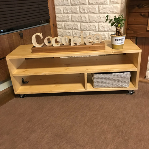 横幅90cm・選べる色味・天然木材・テレビ台・ローボード・収納棚 横幅90cm・選べる色味・天然木材・テレビ台・ローボード・収納棚 横幅