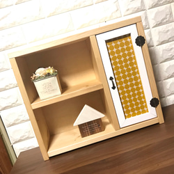 ☆目隠し扉付き・トイレ収納・デスク周り収納・キッチン収納・万能収納