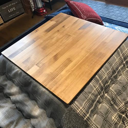 【木の香り漂う】こたつ天板 特別価格 こたつ テーブル天板 こたつ天板 木の香り漂う・75cm×75cm・天然木材・こたつ天板 こたつ Coconico 通販