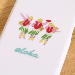 サンプル品のためお値下げ【iPhone 6/6s】aloha hula girls (color) 2枚目の画像