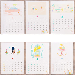 日曆和5個春季禮物“春季幸運袋（Creema Limited）” 第4張的照片