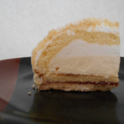 マスカルポーネとクリームチーズの２層のドーム型レアチーズ　ホワイトチーズタルト 3枚目の画像