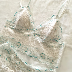 再販不可◆relax bra & shorts set # 92/オーダーランジェリー 1枚目の画像