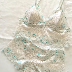 再販不可◆relax bra & shorts set # 92/オーダーランジェリー 3枚目の画像