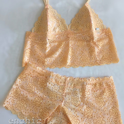 SAMPLE SALE!60 %オフ　Mサイズ限定 ◆relax bra & shorts set #106 1枚目の画像