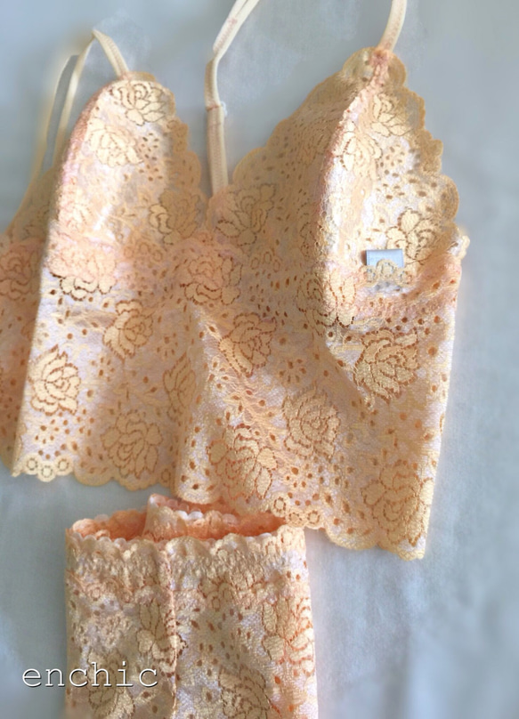 SAMPLE SALE!60 %オフ　Mサイズ限定 ◆relax bra & shorts set #106 4枚目の画像