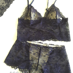 再販不可 ◆relax bra & shorts set #115/オーダーランジェリー 5枚目の画像