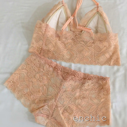 SAMPLE SALE!60 %オフ　Mサイズ限定 ◆relax bra & shorts set #131 2枚目の画像