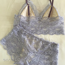 SAMPLE SALE!60 %オフ　Mサイズ限定 ◆relax bra & shorts set #138 2枚目の画像