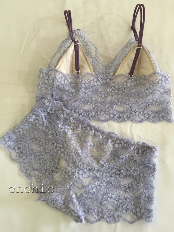 SAMPLE SALE!60 %オフ　Mサイズ限定 ◆relax bra & shorts set #138 2枚目の画像