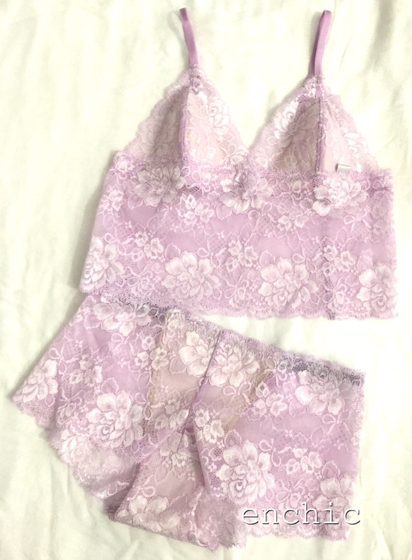 SAMPLE SALE!60 %オフ　Mサイズ限定 ◆relax bra & shorts set #158 1枚目の画像