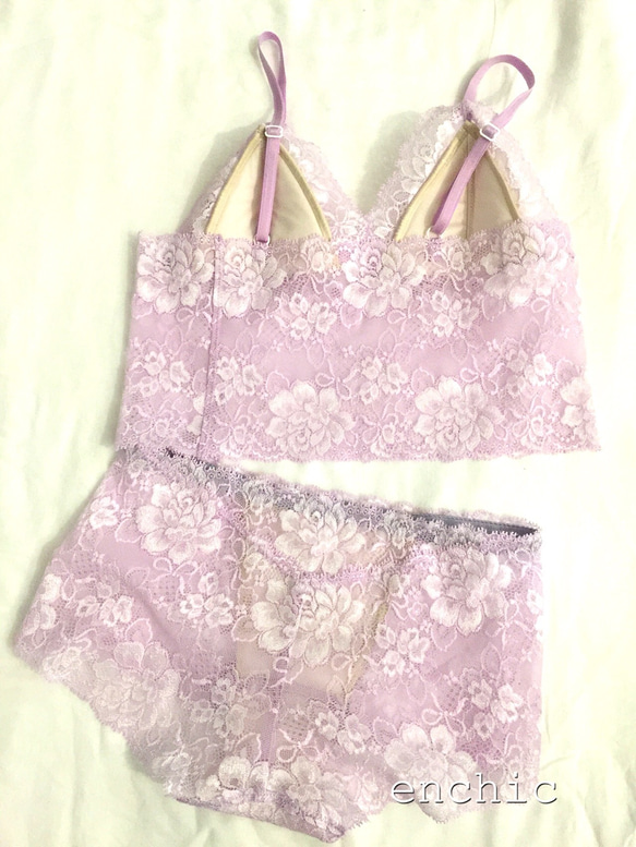 SAMPLE SALE!60 %オフ　Mサイズ限定 ◆relax bra & shorts set #158 3枚目の画像