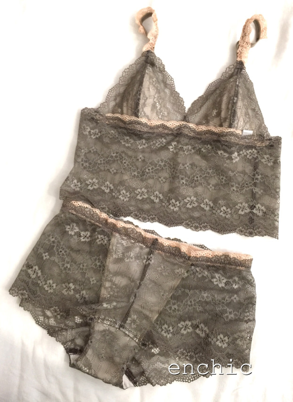 SAMPLE SALE!60 %オフ　Mサイズ限定 ◆relax bra & shorts set #159 1枚目の画像