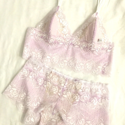 SAMPLE SALE!60 %オフ　Mサイズ限定 ◆relax bra & shorts set #162 1枚目の画像