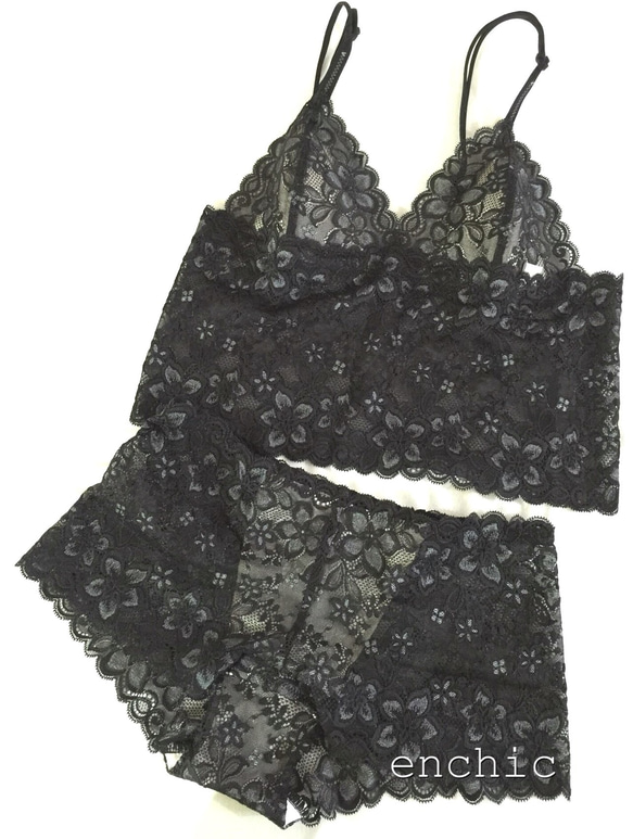 SAMPLE SALE!60 %オフ　Mサイズ限定 ◆relax bra & shorts set #134 1枚目の画像