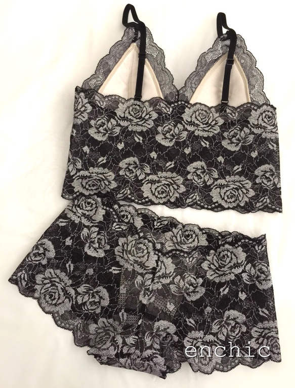 SAMPLE SALE!60 %オフ　Mサイズ限定 ◆relax bra & shorts set #169 3枚目の画像