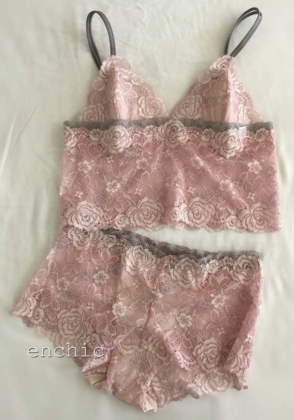 SAMPLE SALE!60 %オフ　Mサイズ限定 ◆relax bra & shorts set #135 1枚目の画像