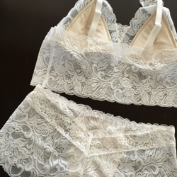 SAMPLE SALE!60 %オフ　Mサイズ限定 ◆relax bra & shorts set #100 2枚目の画像