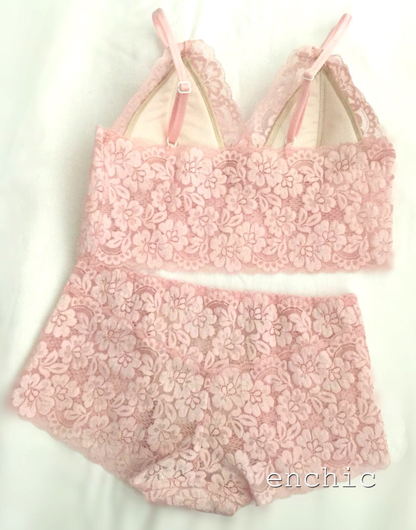 SAMPLE SALE!60 %オフ　Mサイズ限定 ◆relax bra & shorts set #174 3枚目の画像