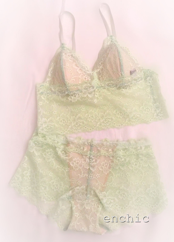 SAMPLE SALE!60 %オフ　Mサイズ限定 ◆relax bra & shorts set #175 1枚目の画像