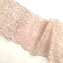再販不可◆relax bra & shorts set #179-beige × pinkオーダーランジェリー 5枚目の画像