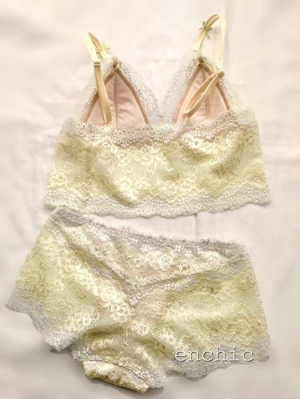 SAMPLE SALE!60 %オフ　Mサイズ限定 ◆relax bra & shorts set #72 3枚目の画像