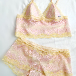 SAMPLE SALE!60 %オフ　Mサイズ限定 ◆relax bra & shorts set #66 1枚目の画像