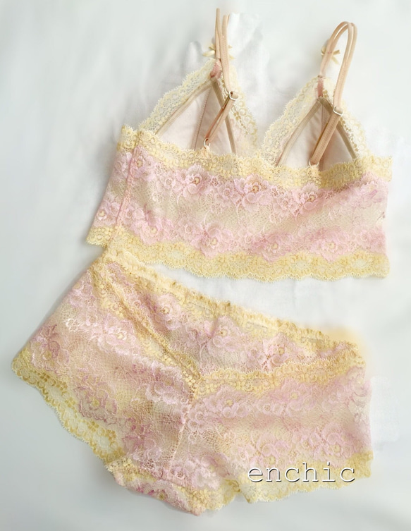 SAMPLE SALE!60 %オフ　Mサイズ限定 ◆relax bra & shorts set #66 3枚目の画像