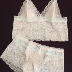 SAMPLE SALE!60 %オフ　Mサイズ限定 ◆relax bra & shorts set #186 1枚目の画像