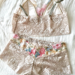 SAMPLE SALE!60 %オフ　Mサイズ限定 ◆relax bra & shorts set #195 3枚目の画像