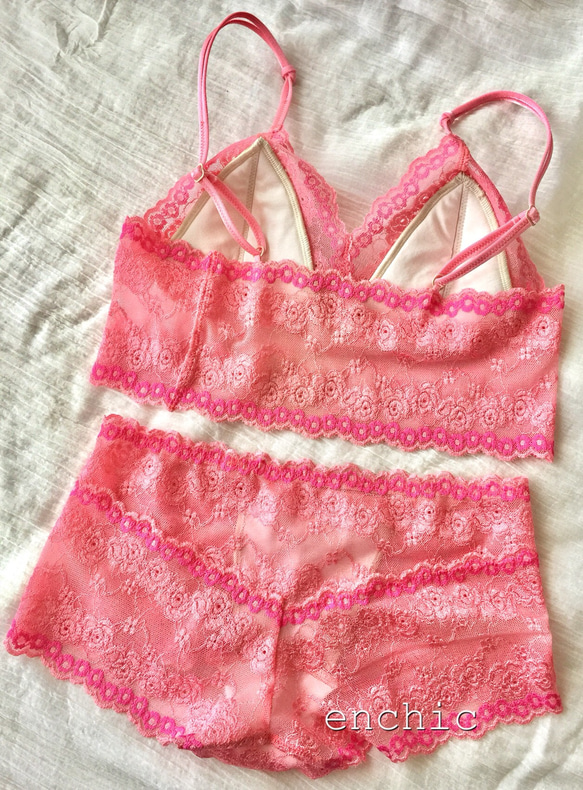 SAMPLE SALE!60 %オフ　Mサイズ限定 ◆relax bra & shorts set #198 3枚目の画像