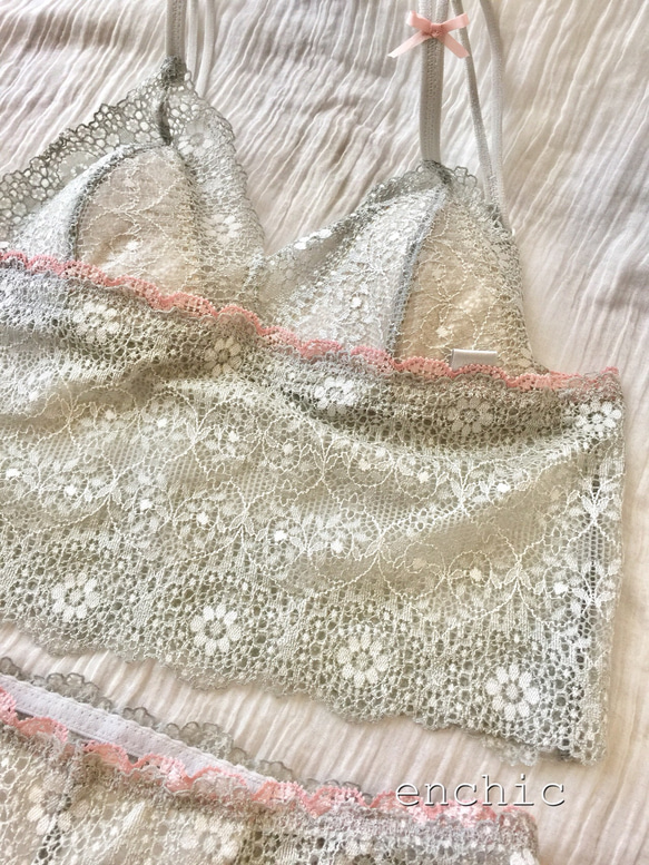 SAMPLE SALE!60 %オフ　Mサイズ限定 ◆relax bra & shorts set #199 2枚目の画像