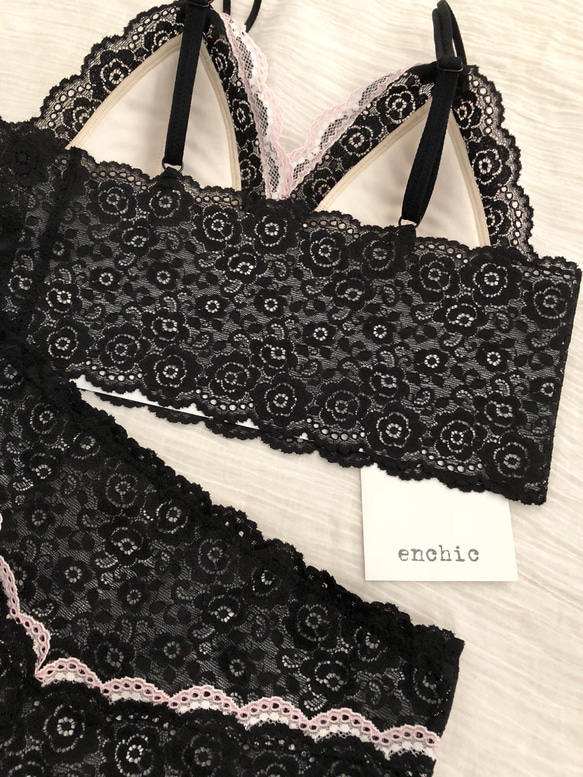 SAMPLE SALE!60 %オフ　Mサイズ限定 ◆relax bra & shorts set #223 4枚目の画像