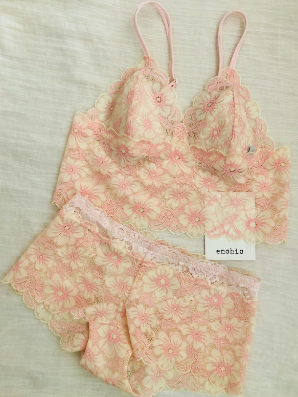 SAMPLE SALE!60 %オフ　Mサイズ限定 ◆relax bra & shorts set #226 2枚目の画像