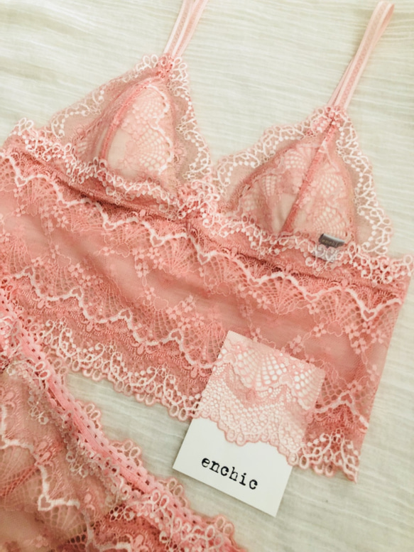 SAMPLE SALE!60 %オフ　Mサイズ限定 ◆relax bra & shorts set #224 2枚目の画像