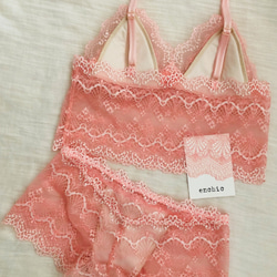 SAMPLE SALE!60 %オフ　Mサイズ限定 ◆relax bra & shorts set #224 3枚目の画像