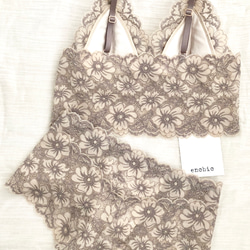 SAMPLE SALE!60 %オフ　Mサイズ限定◆relax bra & shorts set #230 3枚目の画像