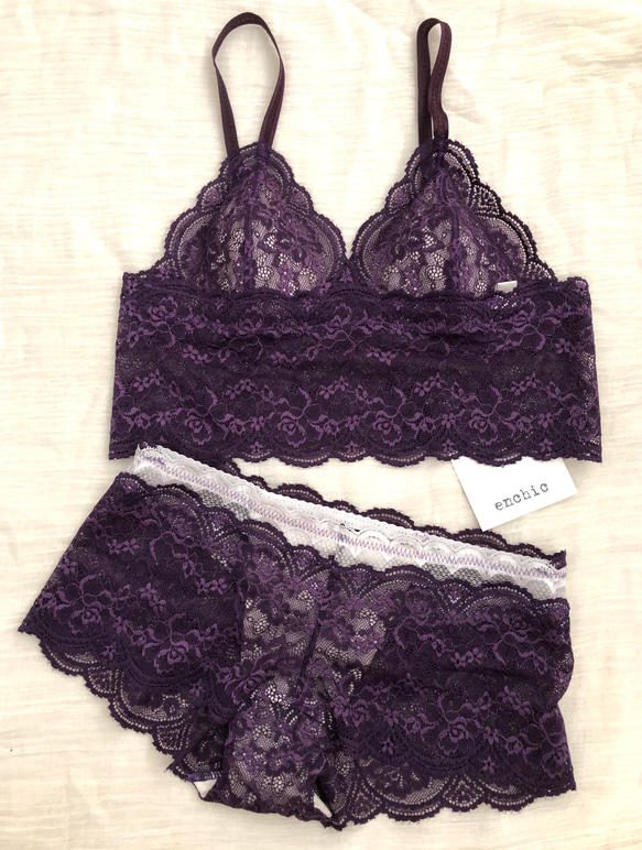 SAMPLE SALE!60 %オフ　Mサイズ限定 ◆relax bra & shorts set #231 1枚目の画像