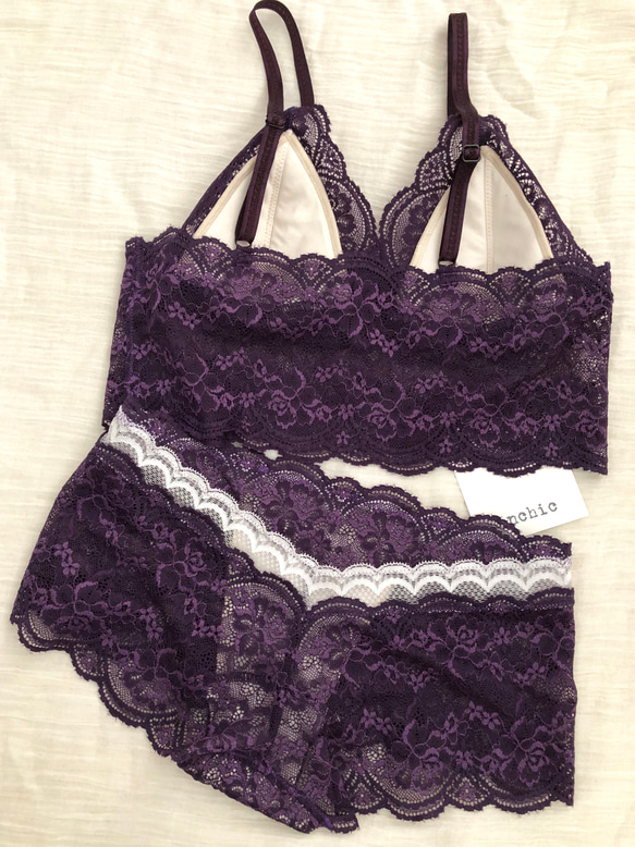 SAMPLE SALE!60 %オフ　Mサイズ限定 ◆relax bra & shorts set #231 4枚目の画像