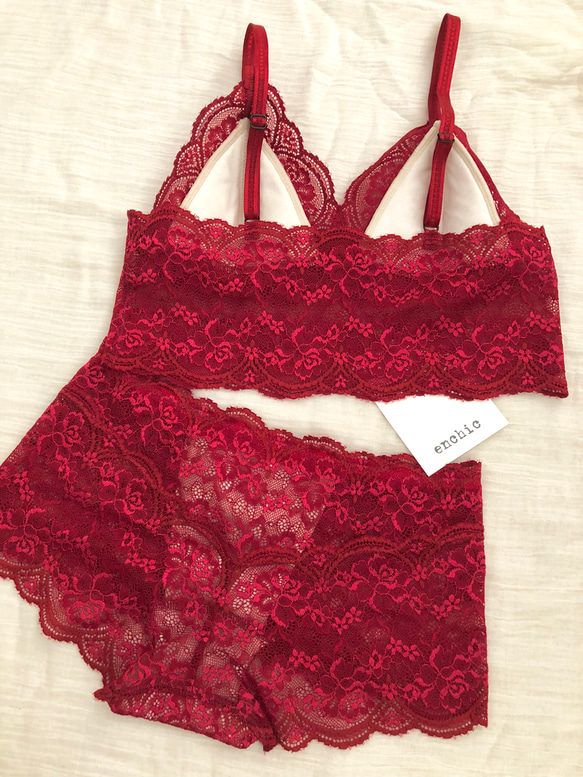 SAMPLE SALE!60 %オフ　Mサイズ限定 ◆relax bra & shorts set #232- 4枚目の画像