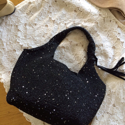 カラータイプオーダー／ラフィアの様なバッグヘレンカミンスキー風