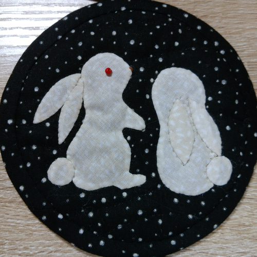 新品未使用トムオウルパッチワーク/うさぎ￼壁掛け Amazon.co.jp: お月見うさぎの壁面飾り 9月の壁面飾り : ホーム