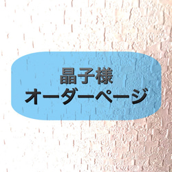 晶子様オーダー専用ページ 1枚目の画像